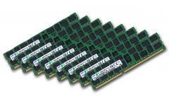 8x 16GB = 128GB KIT DDR3 RAM 1600 Mhz PC3-12800R ECC REG DIMM