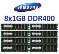8x 1GB = 8GB KIT DDR RAM 400MHz PC-3200 DIMM