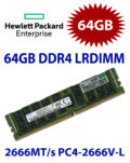 64GB Modul DDR4 RAM 2666 Mhz PC4-21300 DIMM ECC LRDIMM